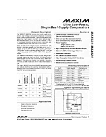 DataSheet MAX923 pdf